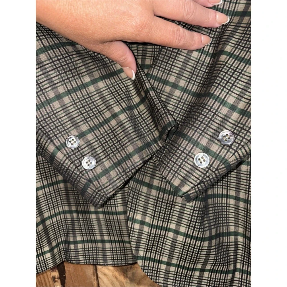VTG Hart Schaffner Marx Jack Nicklaus Plaid Blazer Men 44R Sport Coat Union Made